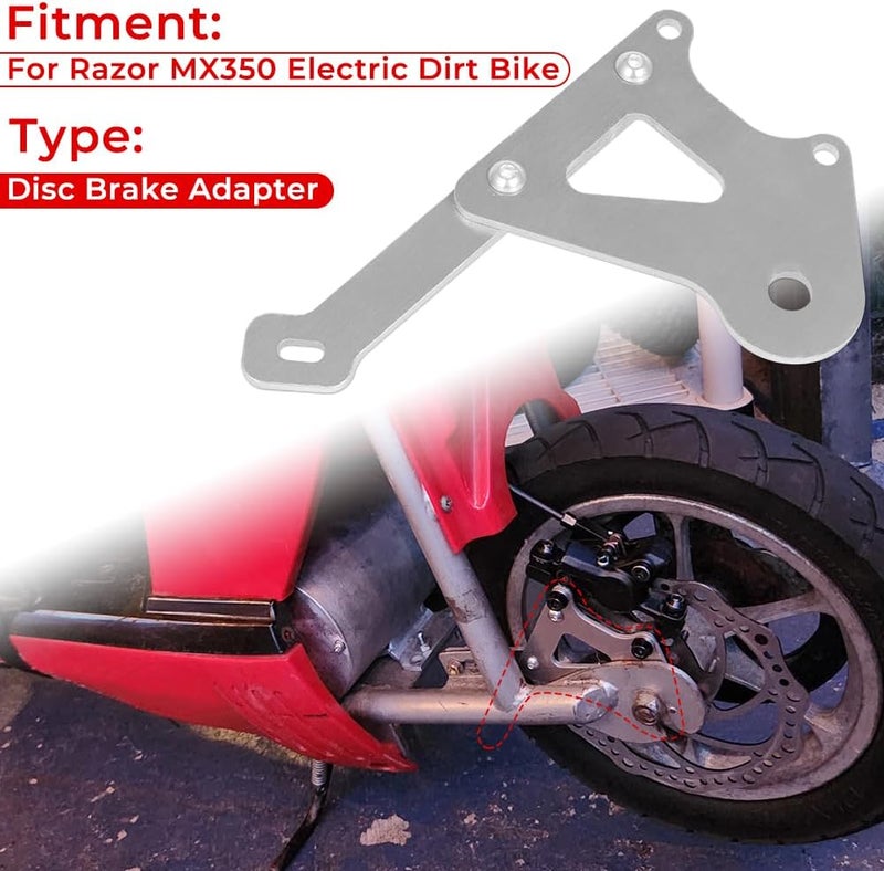 WIKIBB Dirt Bike 140mm Disc Brake Adapter - Image 3